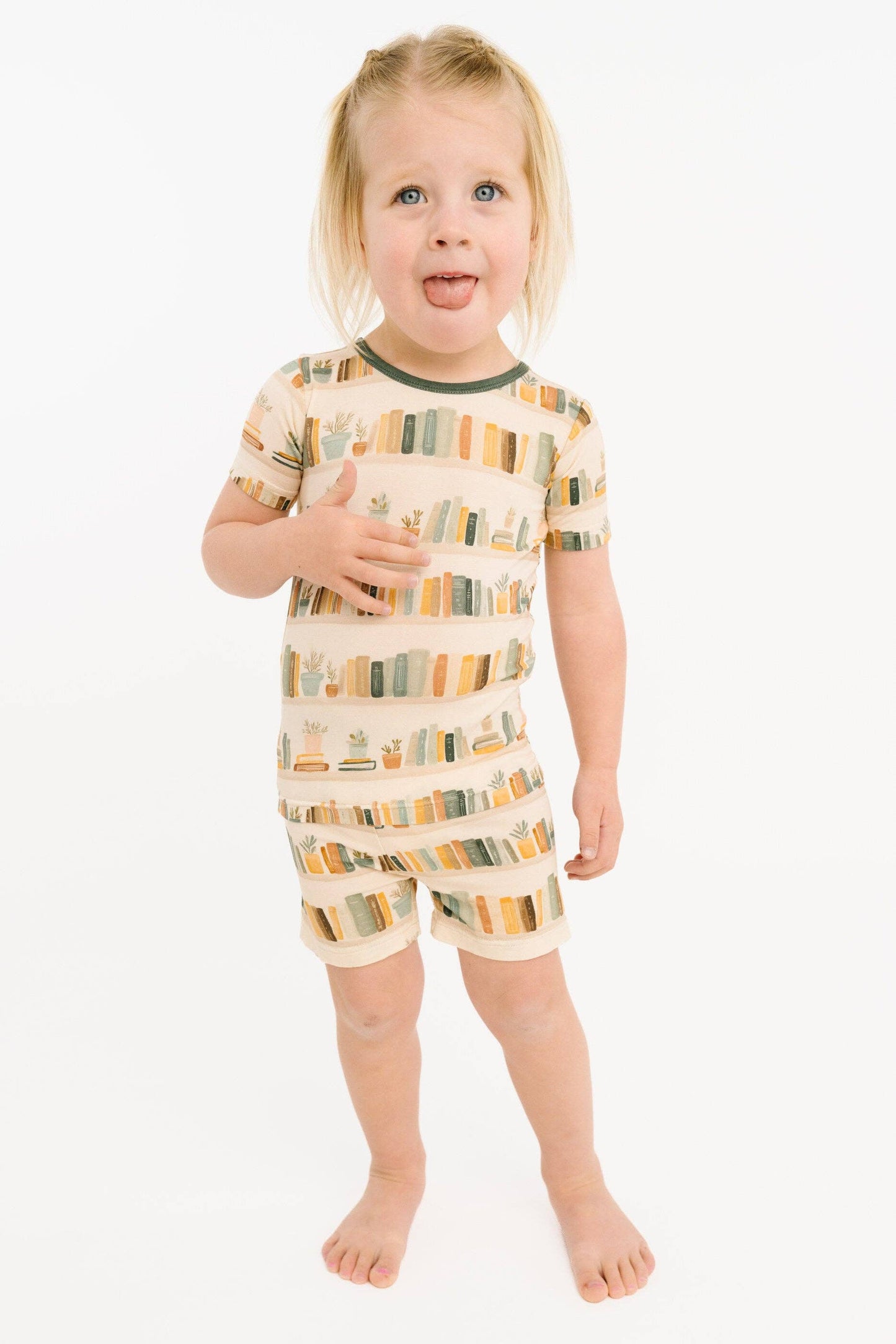 Little Library Bamboo Short Set