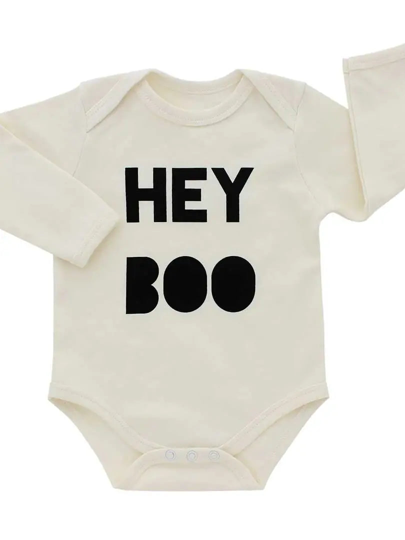 Hey Boo Halloween Baby Onesie