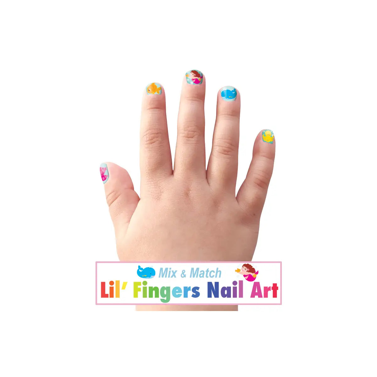 Lil' Fingers Nail Art- Mermaids & Friends - Lulie