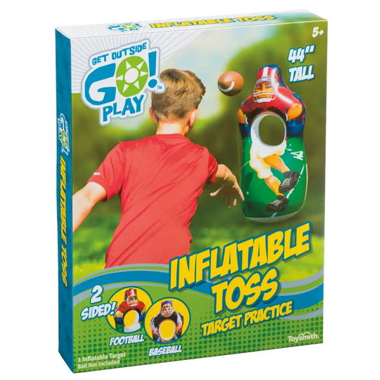 Get Outside Go! Inflatable Sports Toss Game, Football - Lulie