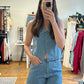 Sailor Denim Vest
