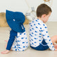 Baby Boys Whale Friends Long Sleeve One Piece Rash Guard