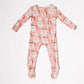 Zippy Bamboo Baby Pajama- Santa Cocoa