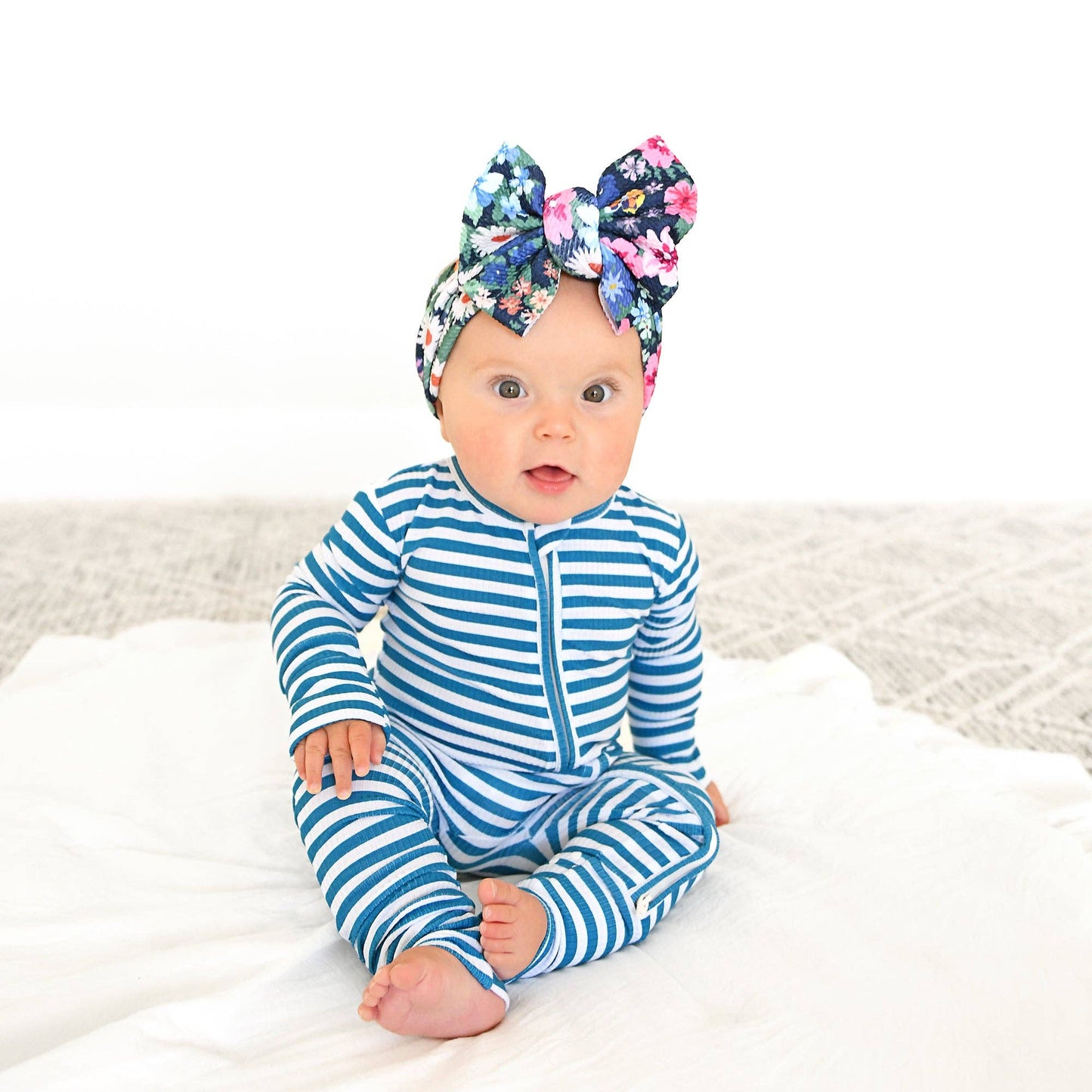 Cooper Ribbed Zip Bamboo Sleeper