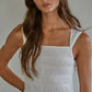 Square Neck Smocked Dress