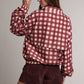 Check Windbreaker Jacket