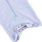 Baby Boys Periwinkle Blue Seersucker Short Sleeve One Piece Rash Guard
