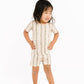 Dainty Daisy Bamboo Shorts Set