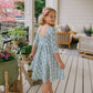 Emile Dress- Wildflower Grid