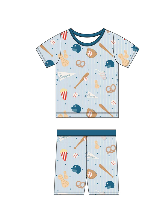 Home Run Short Bamboo Set