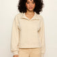 Halley Relaxed Popover- Heather Bone