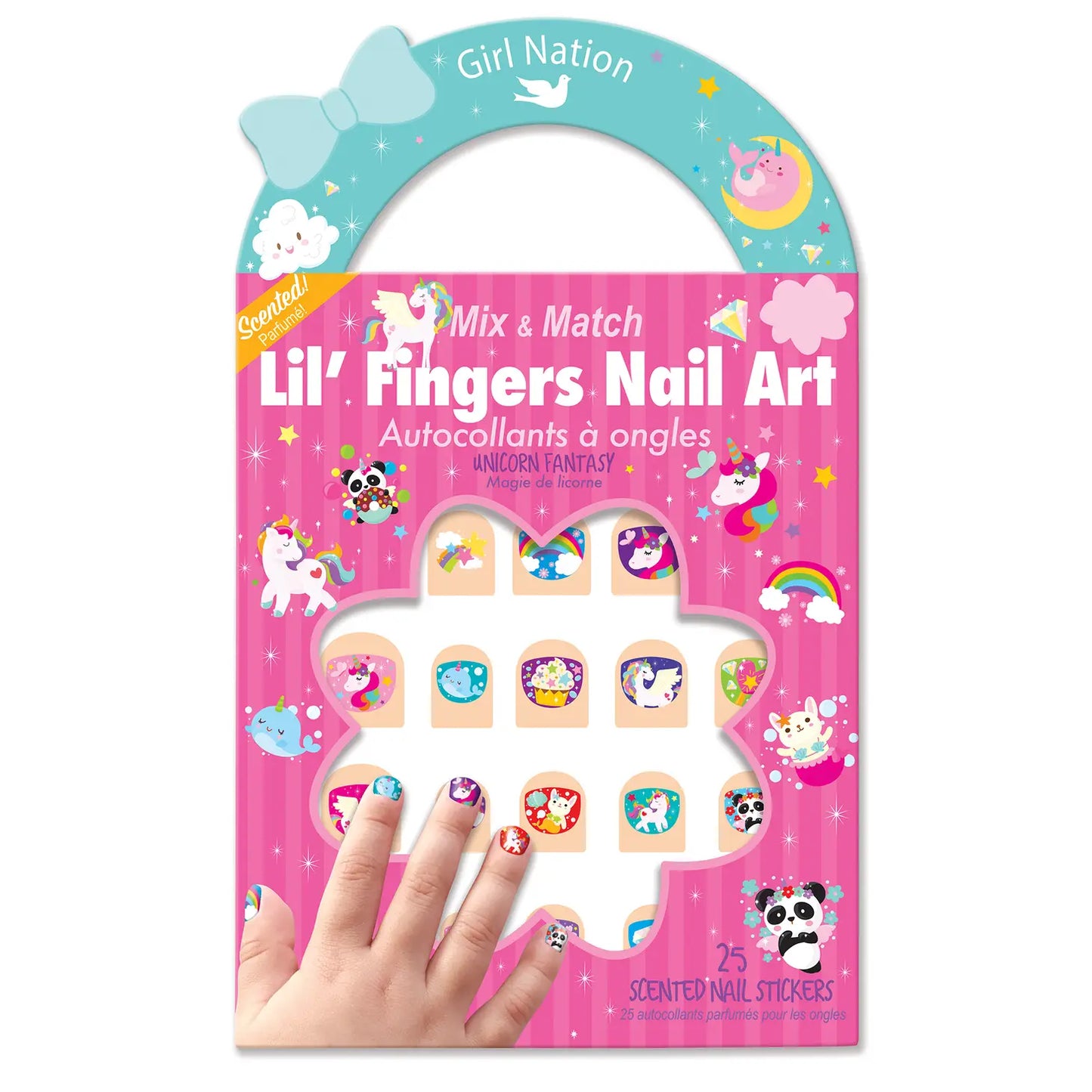 Lil Fingers Nail Art- Unicorn Fantasy