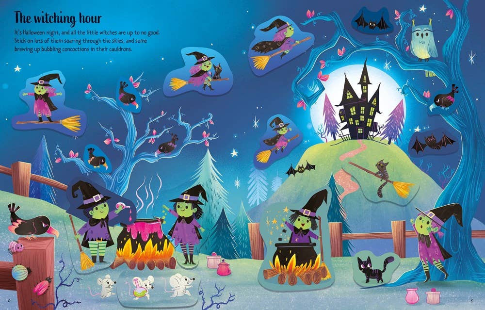 First Sticker Book Halloween