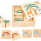 Small Foot Wooden Toys Safari Themed Memory Game