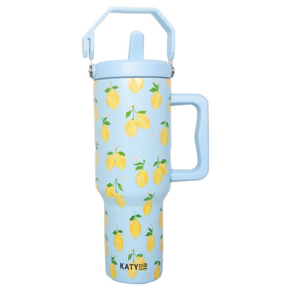 Zesty Lemons 38 Oz Tumbler