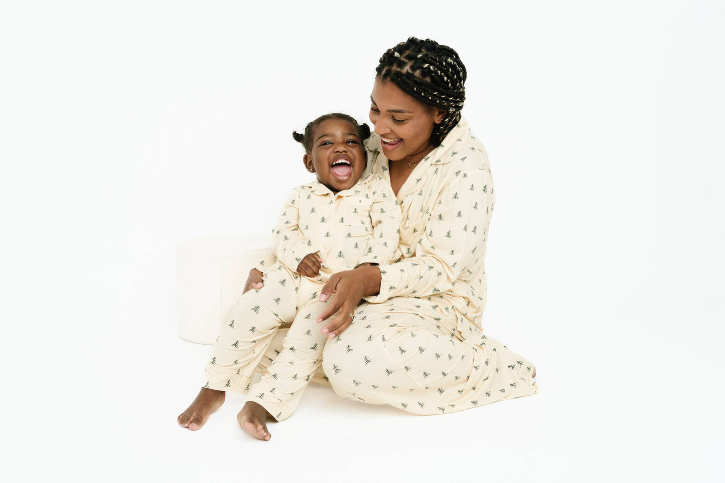 Pine Forest Bamboo Button Up Set