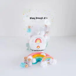 Rainbow (Rainbow Sherbet) Sensory Play Dough Kit - Lulie