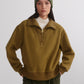 Jaylin Half-Zip Fleece- Olive Leaf