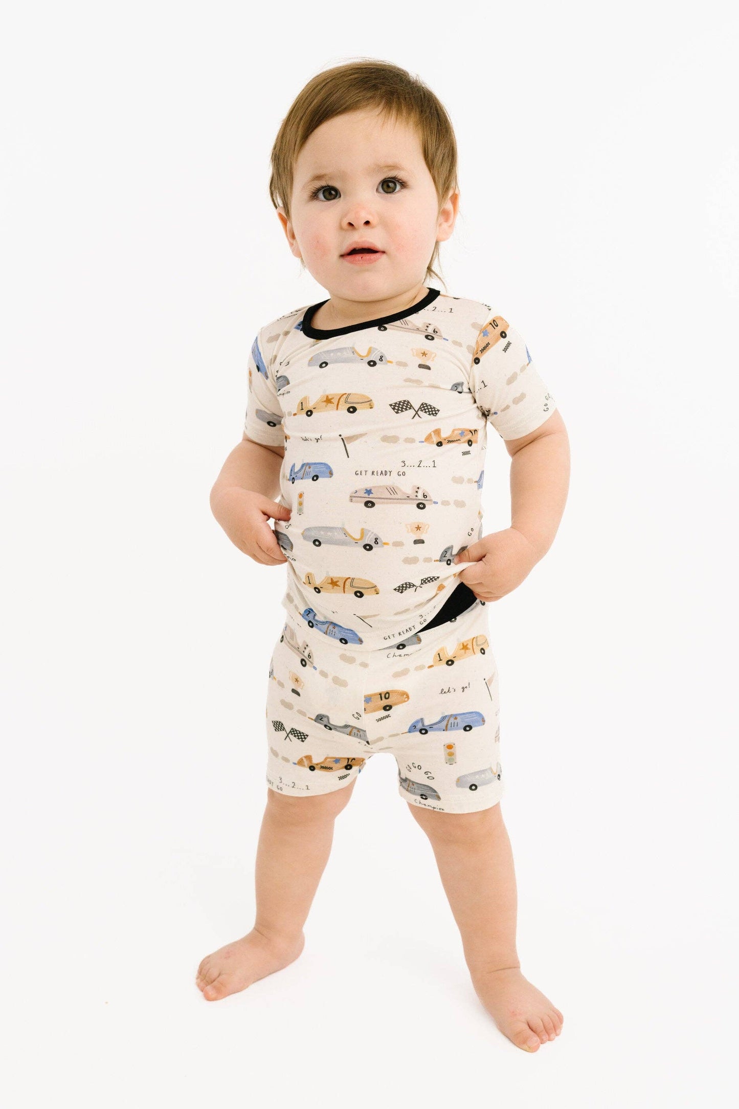 Speedway Bamboo Shorts Set