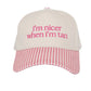 I'm Nicer When I'm Tan Vintage Hat