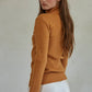 Knit Sweater Turtle Neck- Camel