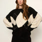 Argyle Crew Sweater