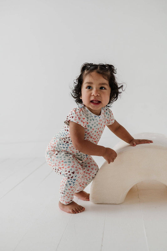 Short Sleeve Pant Romper