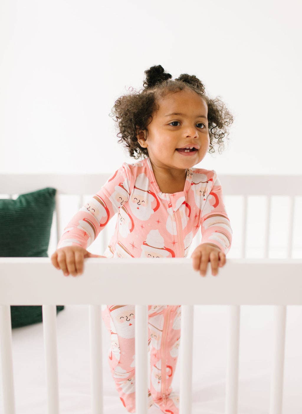 Zippy Bamboo Baby Pajama- Santa Cocoa