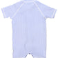 Baby Boys Periwinkle Blue Seersucker Short Sleeve One Piece Rash Guard