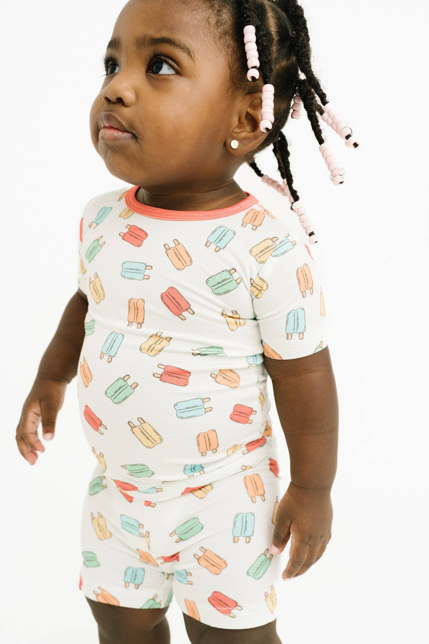 Summer Popsicles Bamboo Shorts Set