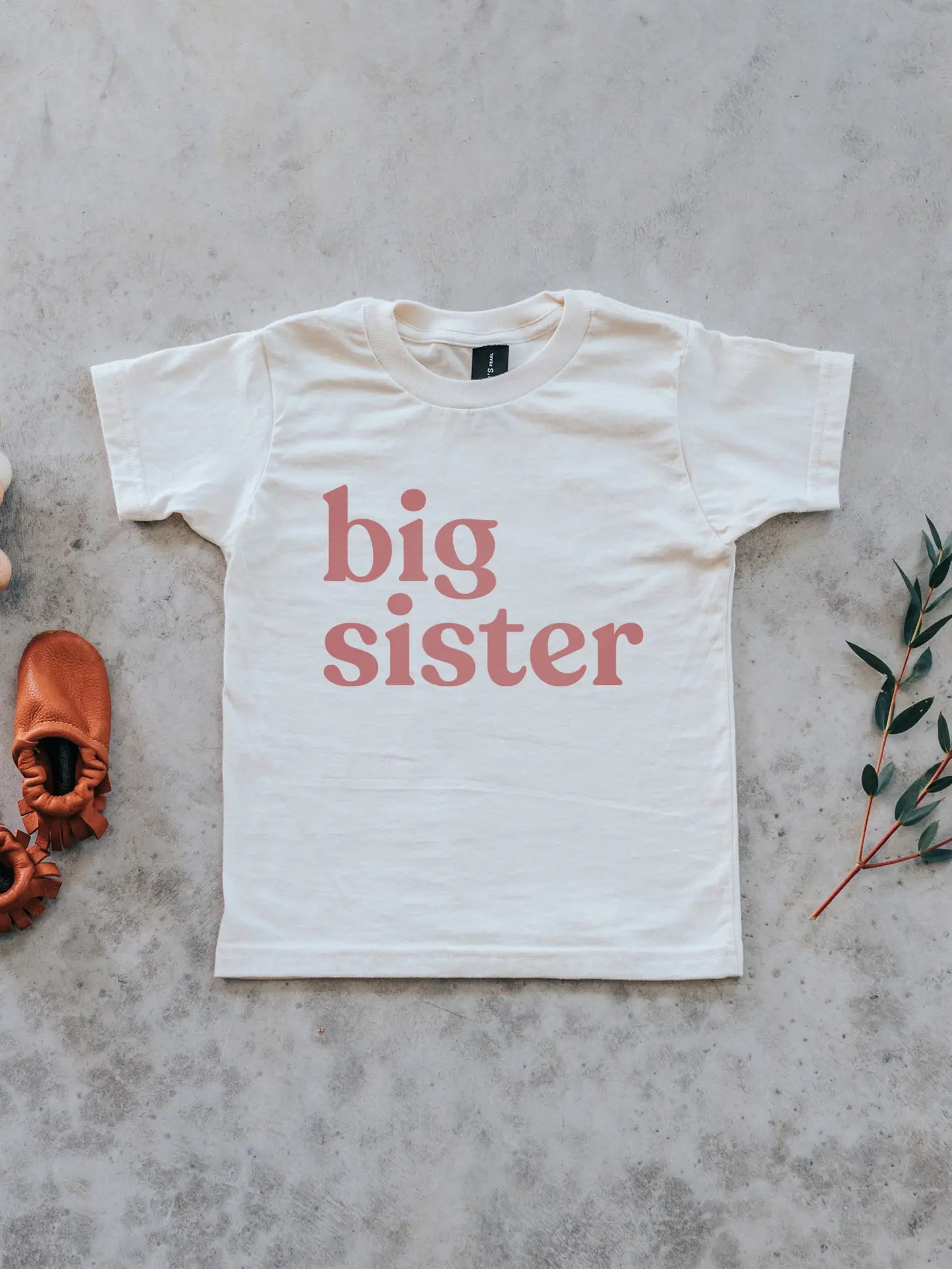 Big Sister Organic Kids Tee - Lulie