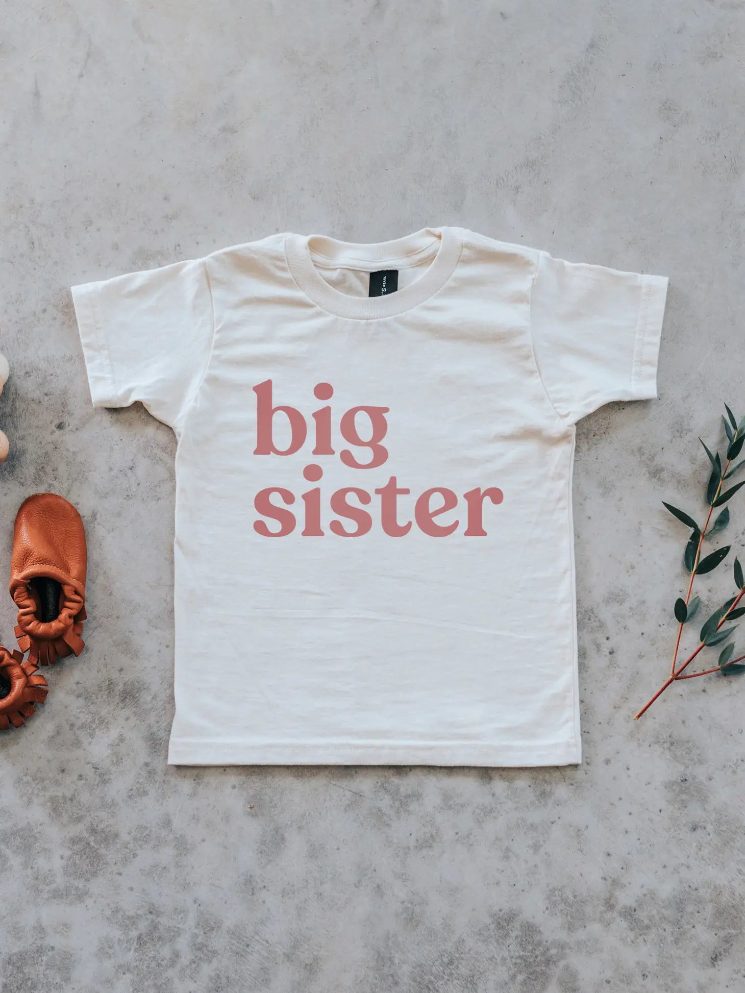 Big Sister Organic Kids Tee - Lulie