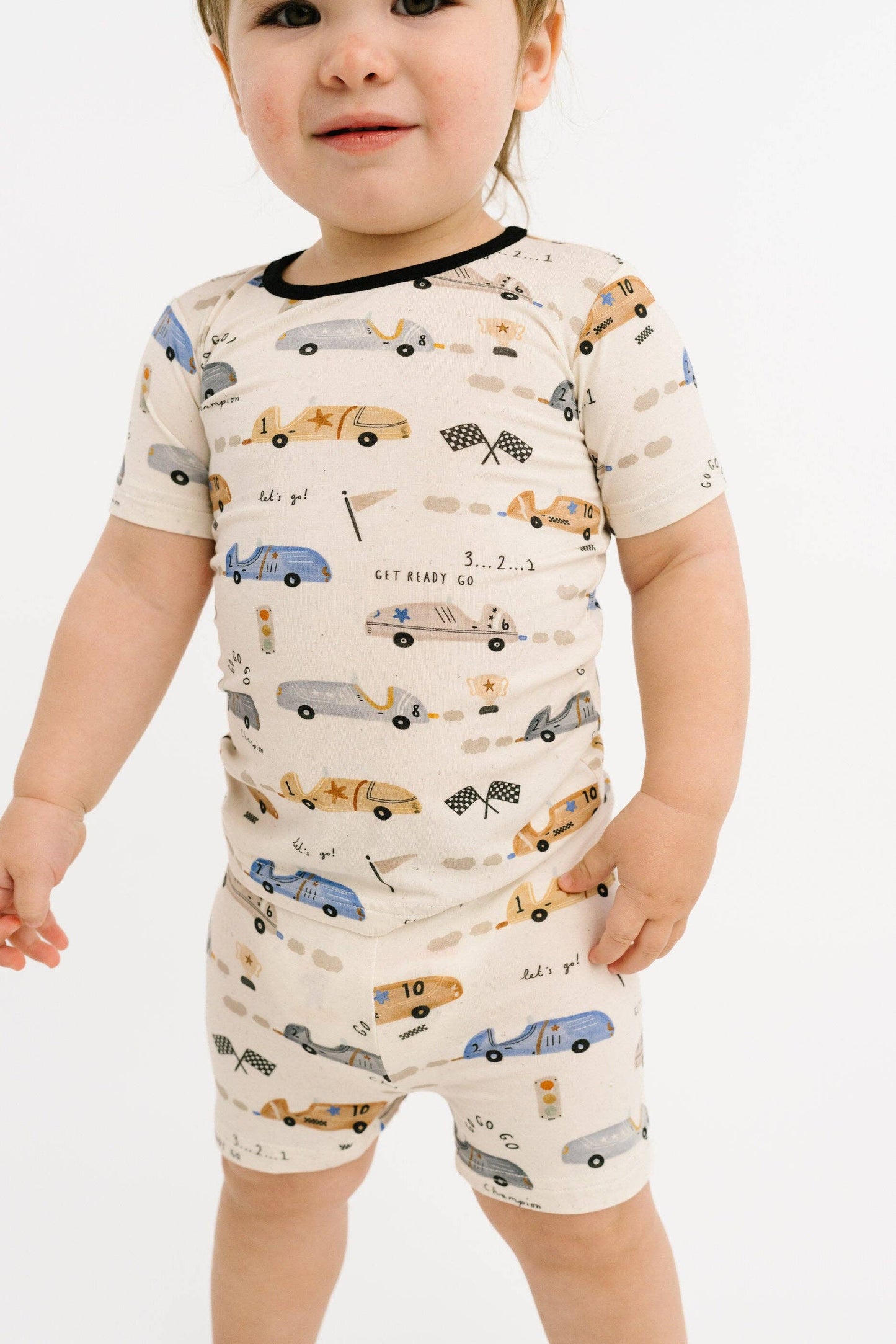 Speedway Bamboo Shorts Set