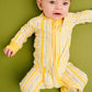 Sunny Meadow Stripe Bamboo Sleeper