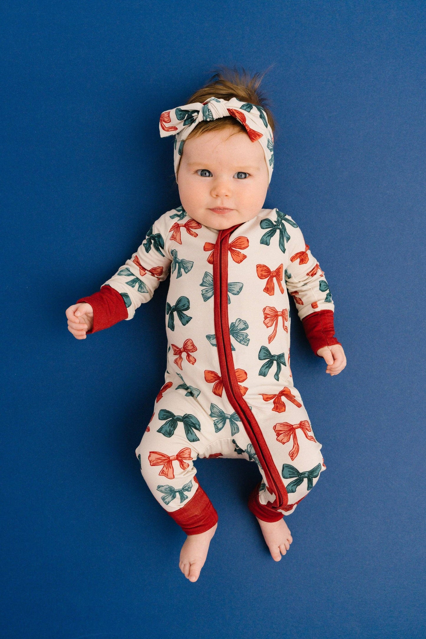 Patriotic Bows Bamboo Sleeper
