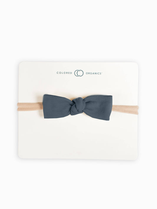 Classic Cotton Dainty Bow- Harbor