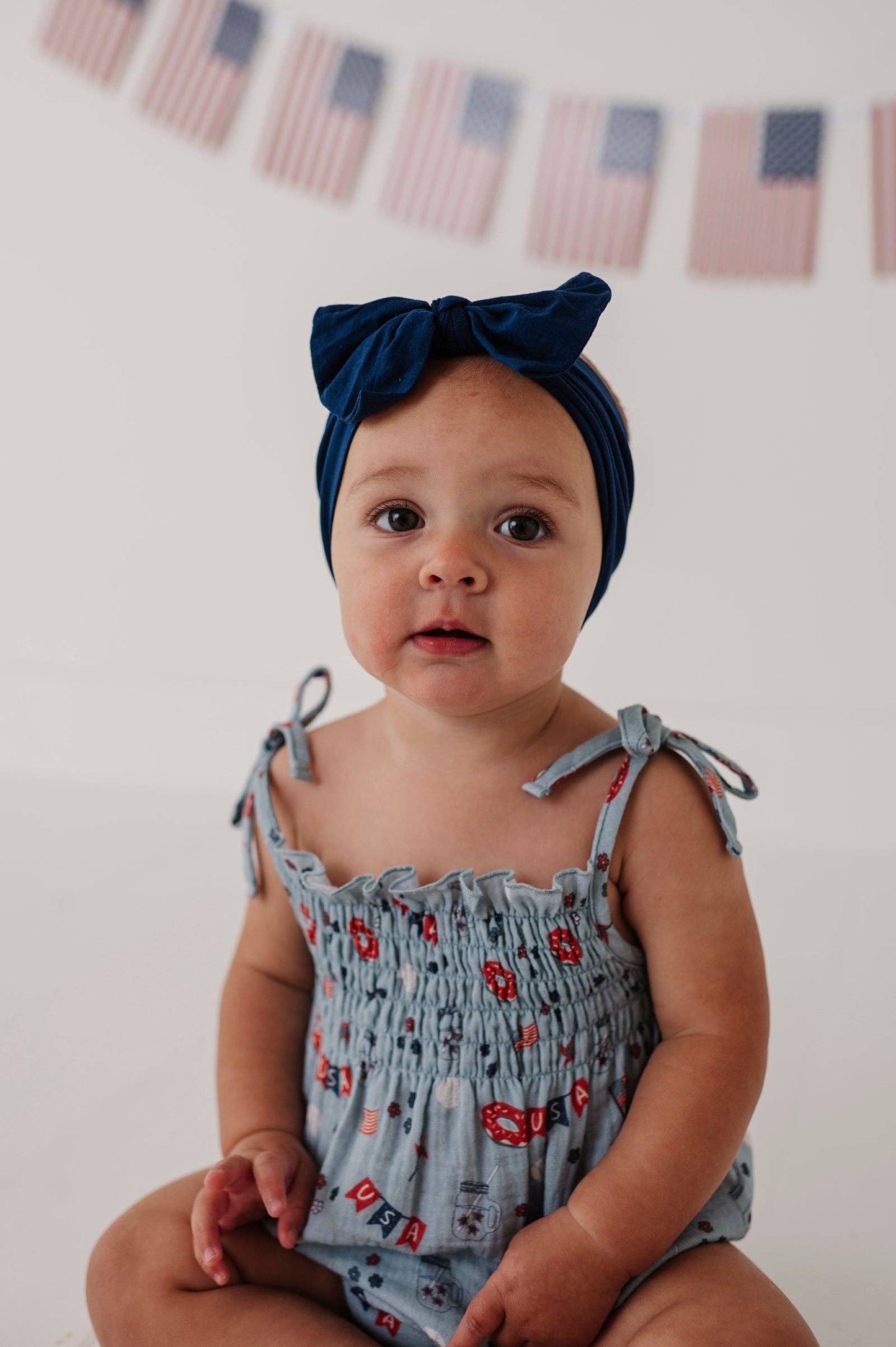 Babysprouts Tie-Smocked Bodysuit
