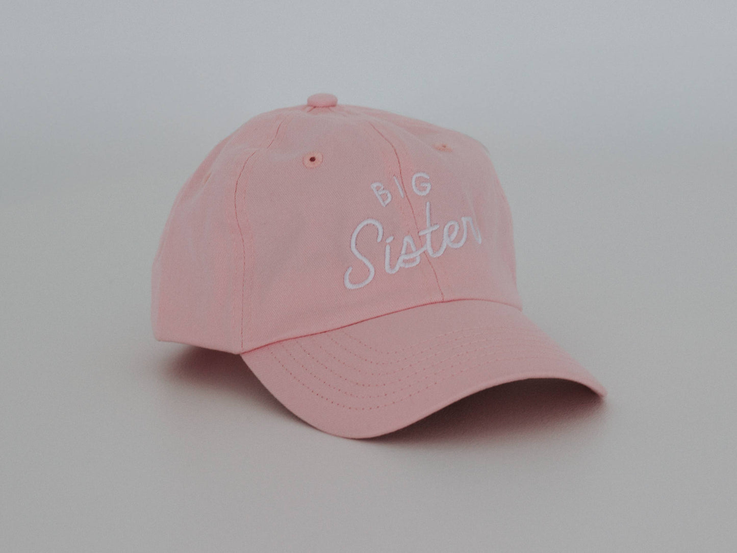 Big Sister Pink Twill Hat
