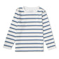 Organic Tee & Pants Set - Navy Stripe