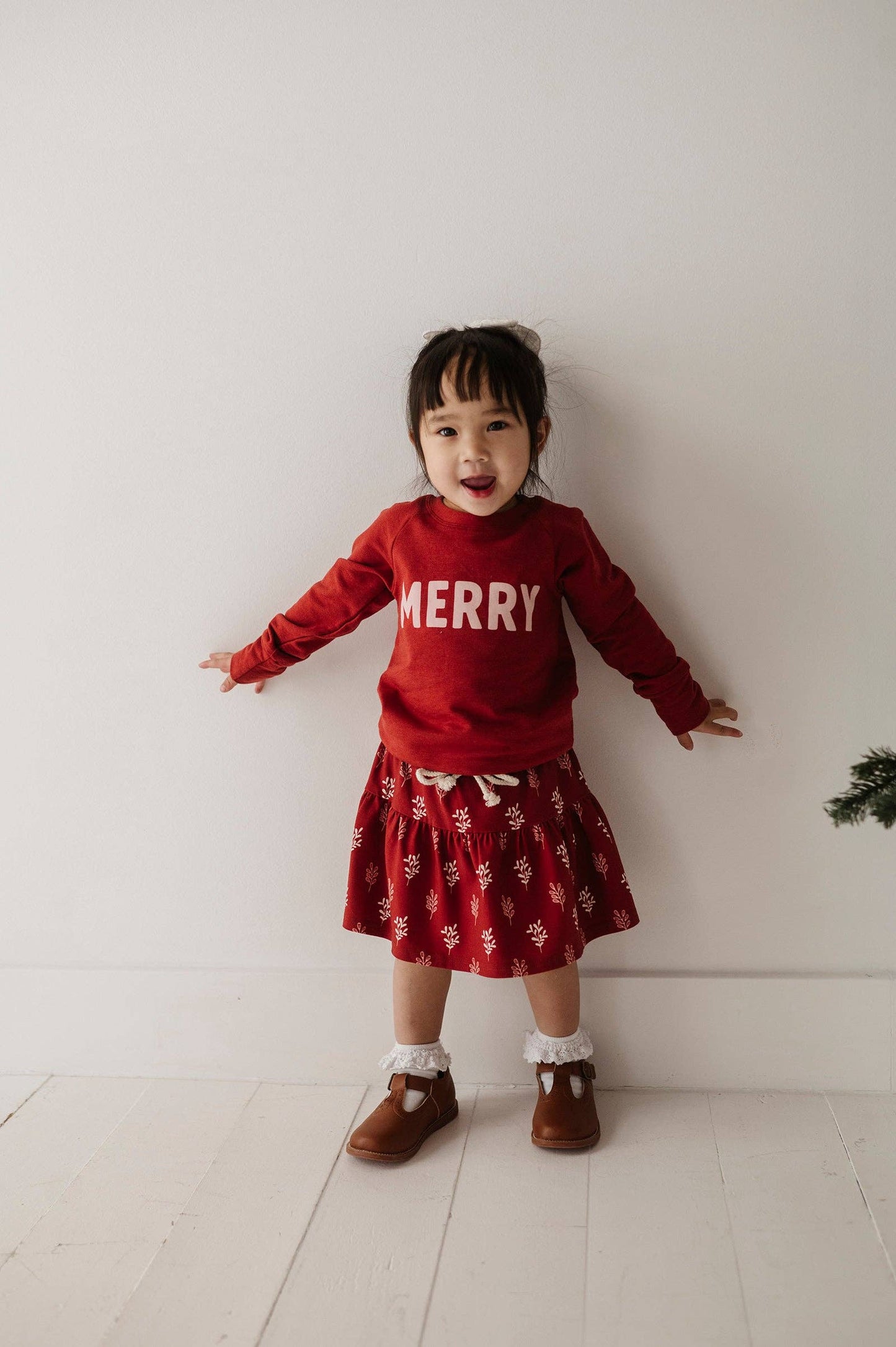Raglan Holiday Sweatshirt