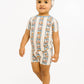 Cottage Bouquet Bamboo Shorts Set