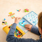 Puzzle By Number Activity Pad - Ocean