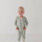 Long Sleeve Zip Romper- Golf Cart