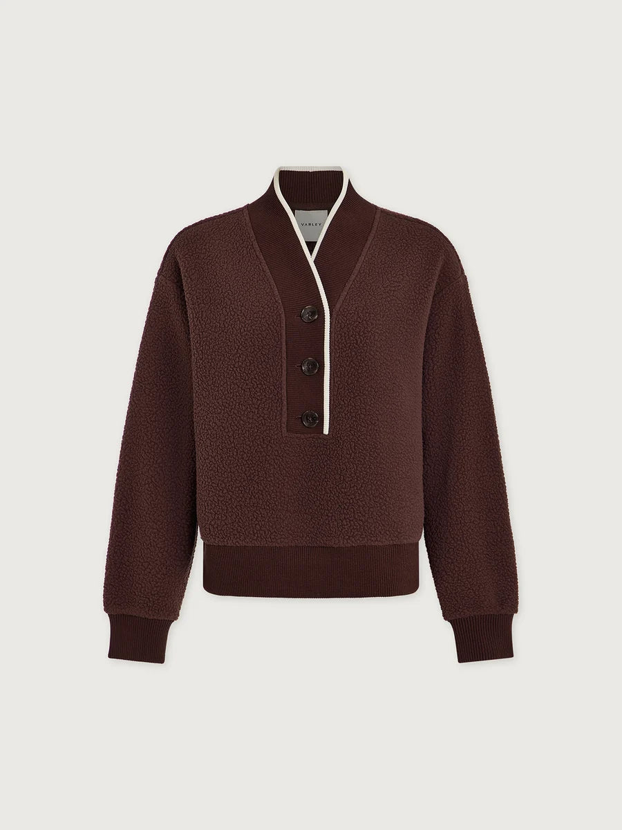 Brenna Button Neck Fleece