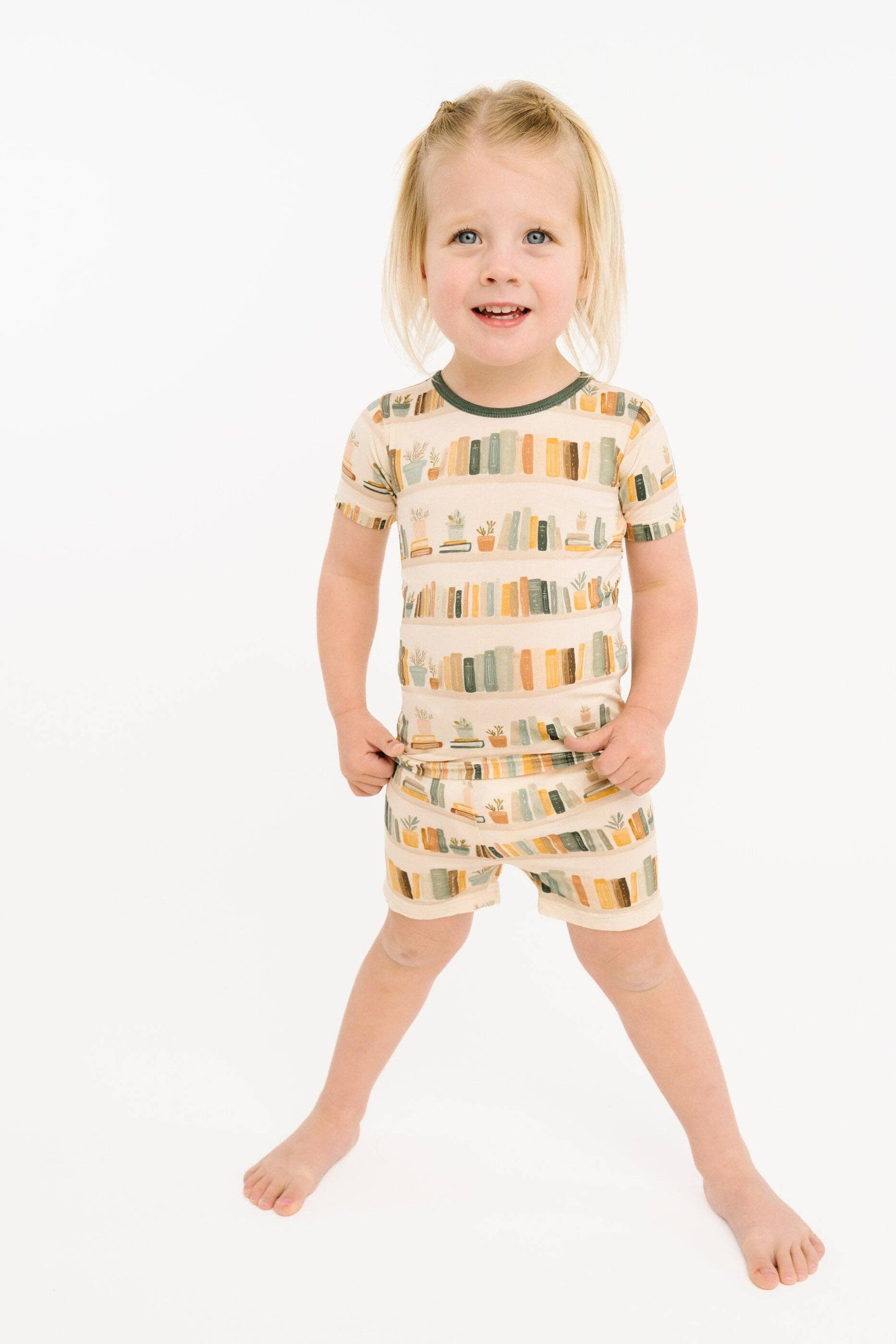 Little Library Bamboo Short Set