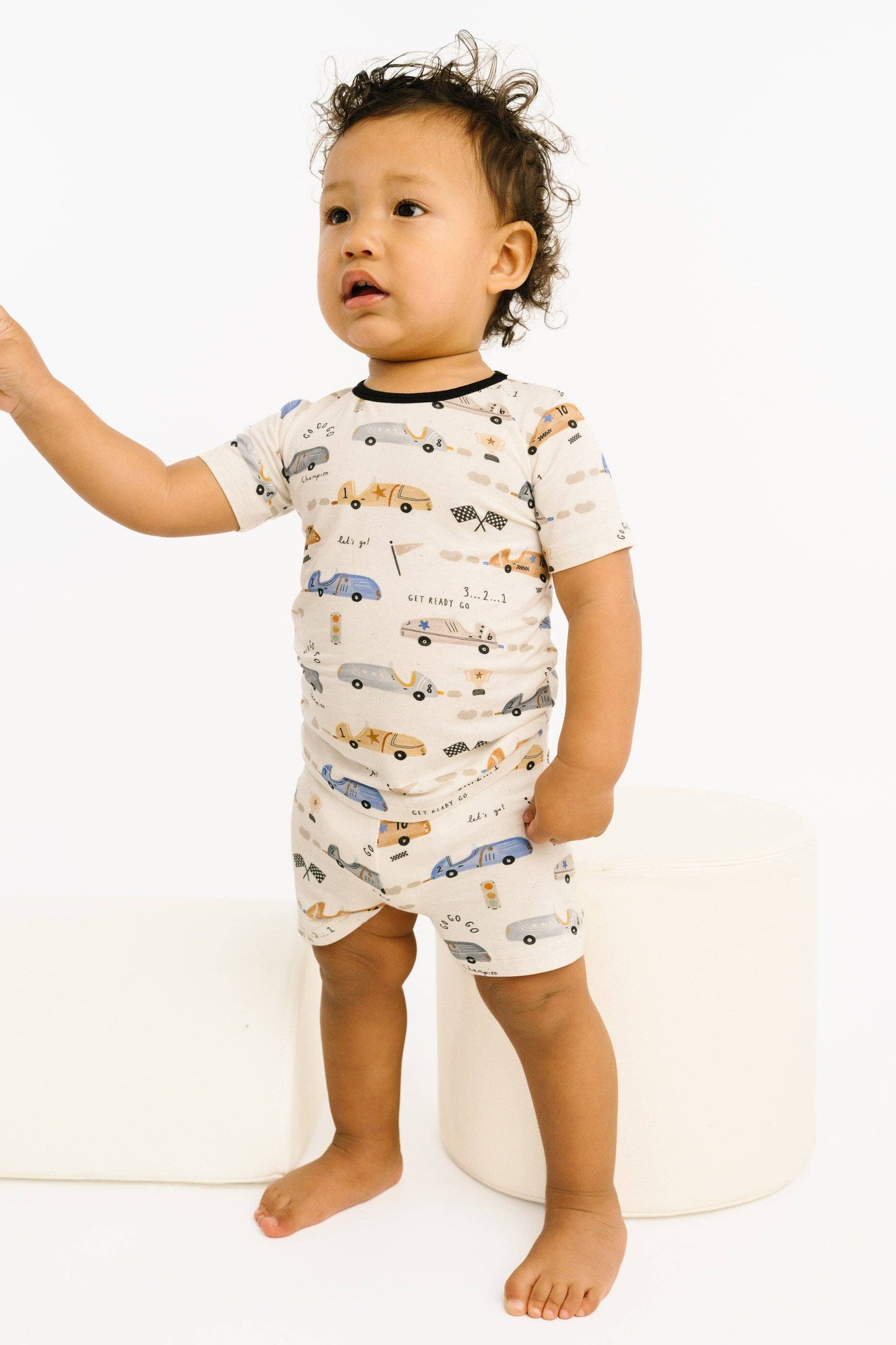 Speedway Bamboo Shorts Set