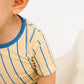 Vintage Stripe Bamboo Shorts Set