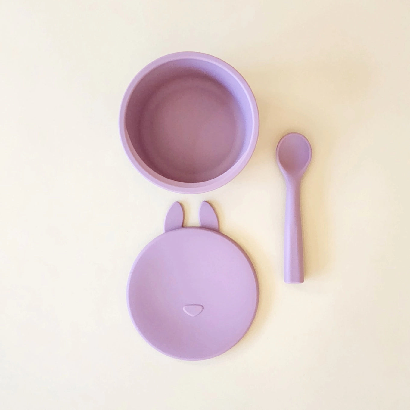 Bunny Suction Bowl + Spoon - Lulie