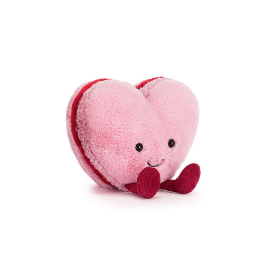 Amuseables Colette Heart Macaron- Pink