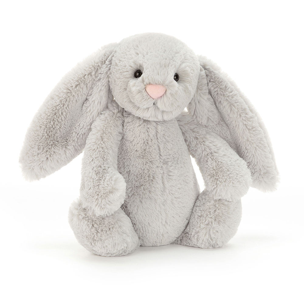 Bashful Silver Bunny- Medium